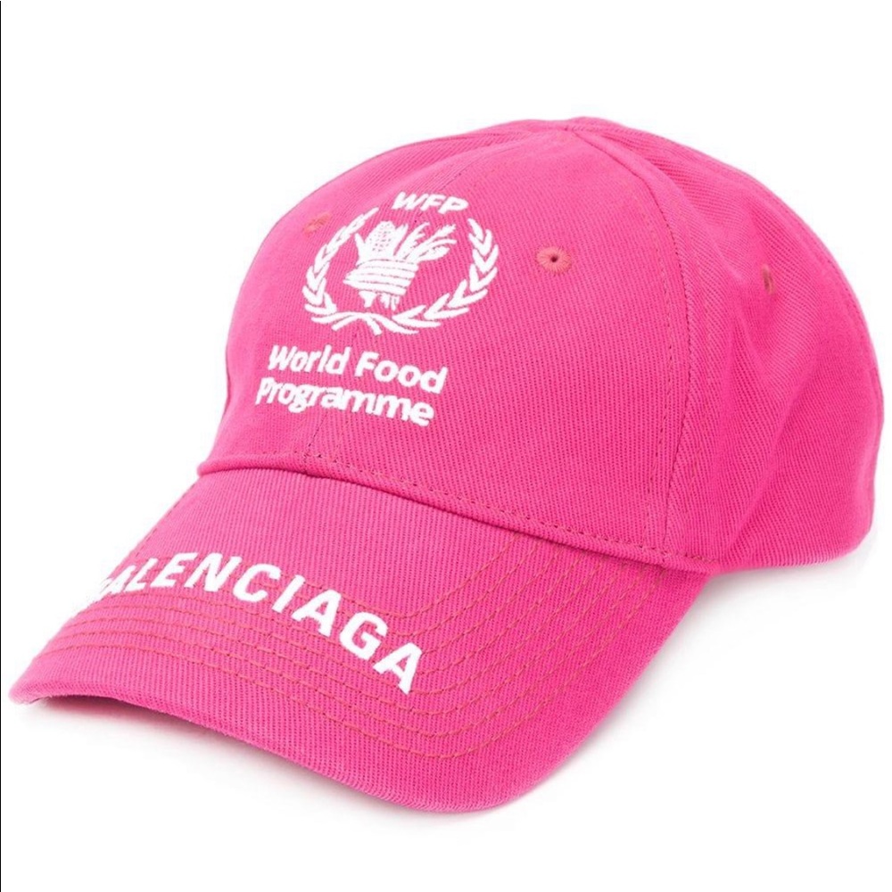 Balenciaga world food programme hat size large worn once.